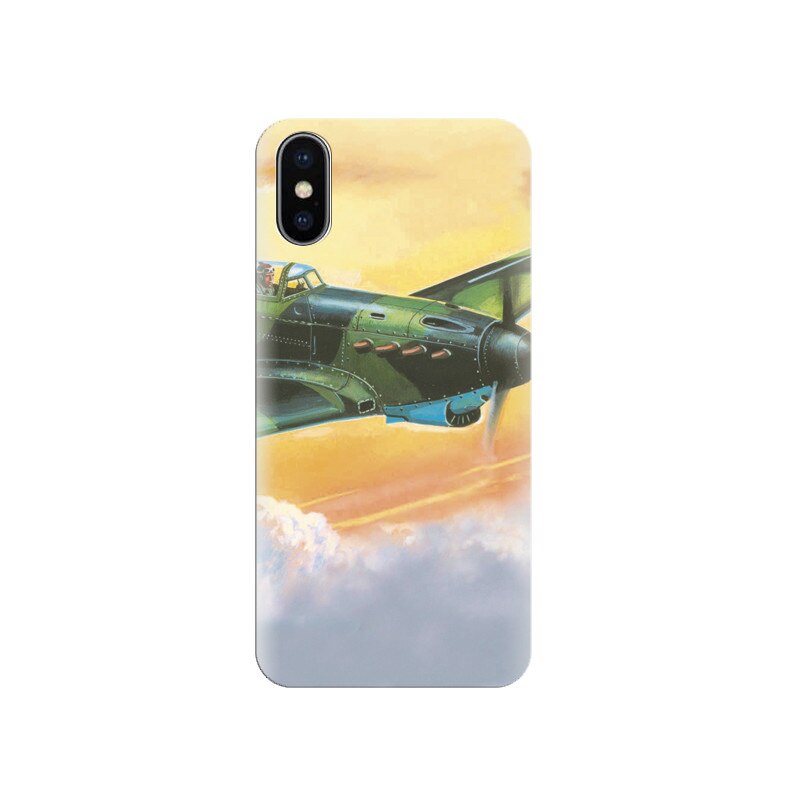 Husa silicon IPHONE X Yakovlev Yak Fighter Plane Of Military