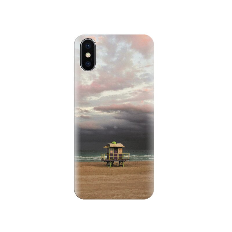 Husa silicon IPHONE X World Famous Malibu Beach Pictures For Device