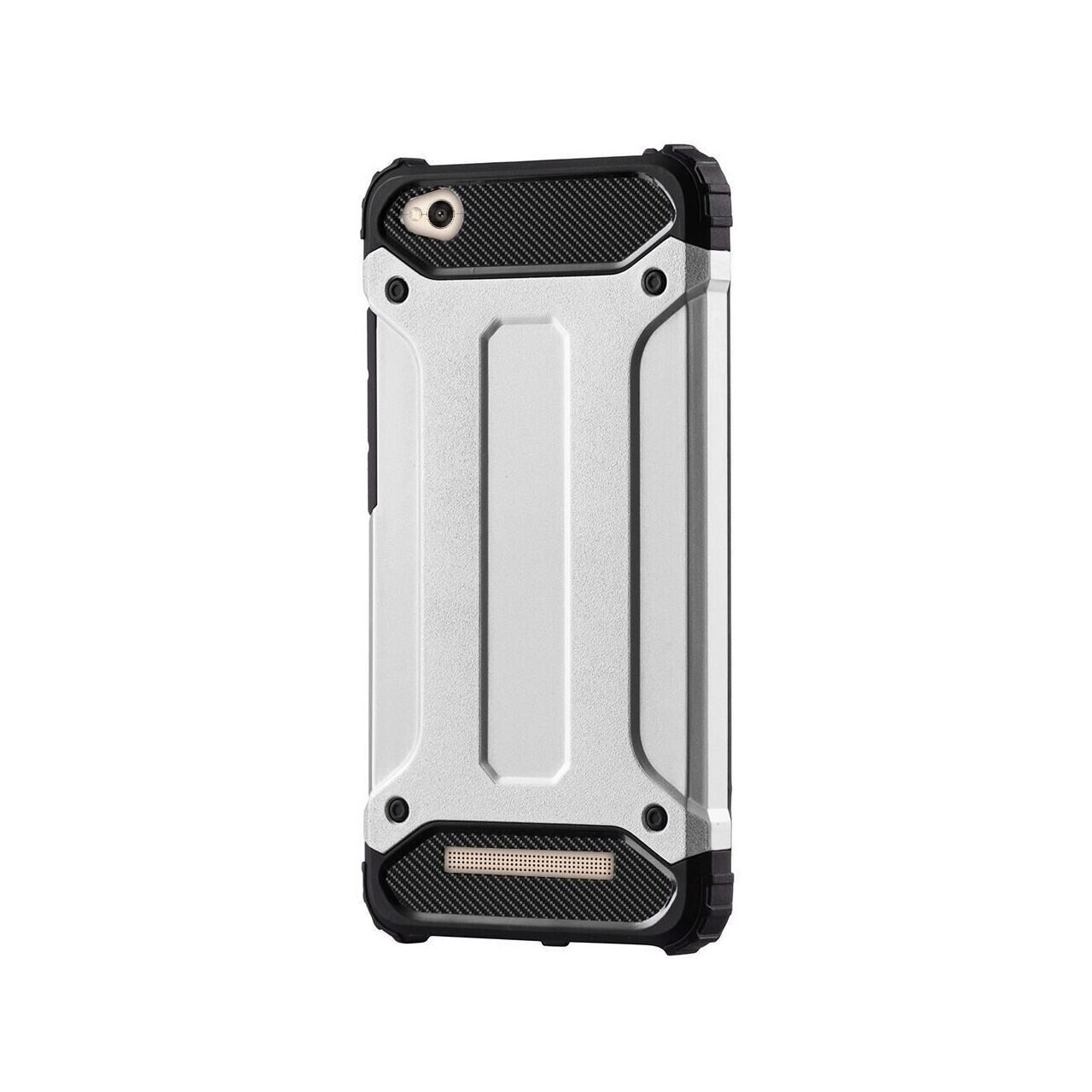 Husa Iberry Armor Hybrid Argintie Pentru Xiaomi Redmi 4A