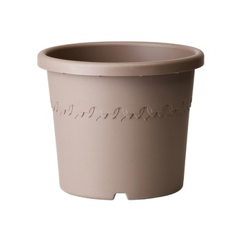 Ghiveci Elho Algarve Cilindro cu diametrul de 40 cm pentru plante de exterior maro Ghiveci Elho Algarve Cilindro cu diametrul de 40 cm pentru plante de exterior maro
