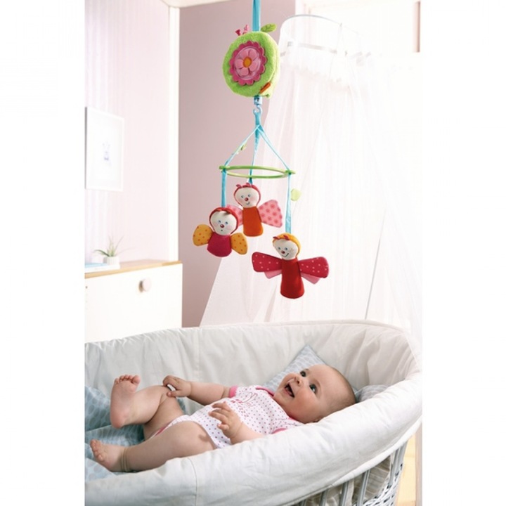 Екстра музикална въртележка с флаери, Haba, 0 месеца+