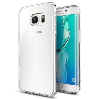 Husa compatibila cu Samsung G925F Galaxy S6 Edge silicon TPU ultra slim-Transparenta Husa compatibila cu Samsung G925F Galaxy S6 Edge silicon TPU ultra slim-Transparenta