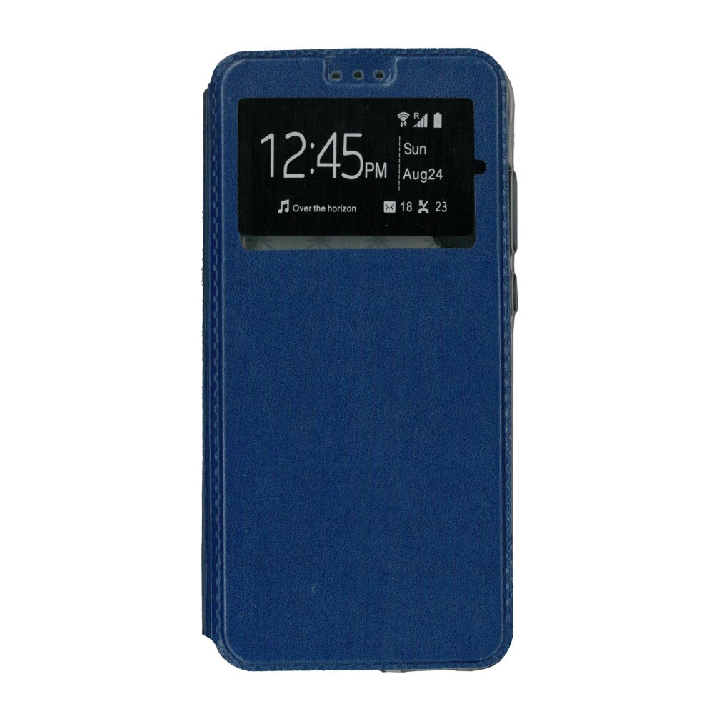 Husa flip s-view, Eurocell, pentru Huawei P20 Pro, albastru