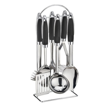 Set ustensile 7 piese Bohmann, suport inclus Set ustensile 7 piese Bohmann, suport inclus
