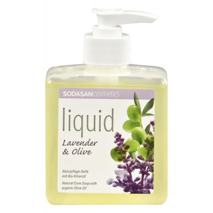Sapun lichid cu lavanda si masline, 300ml, Sodasan