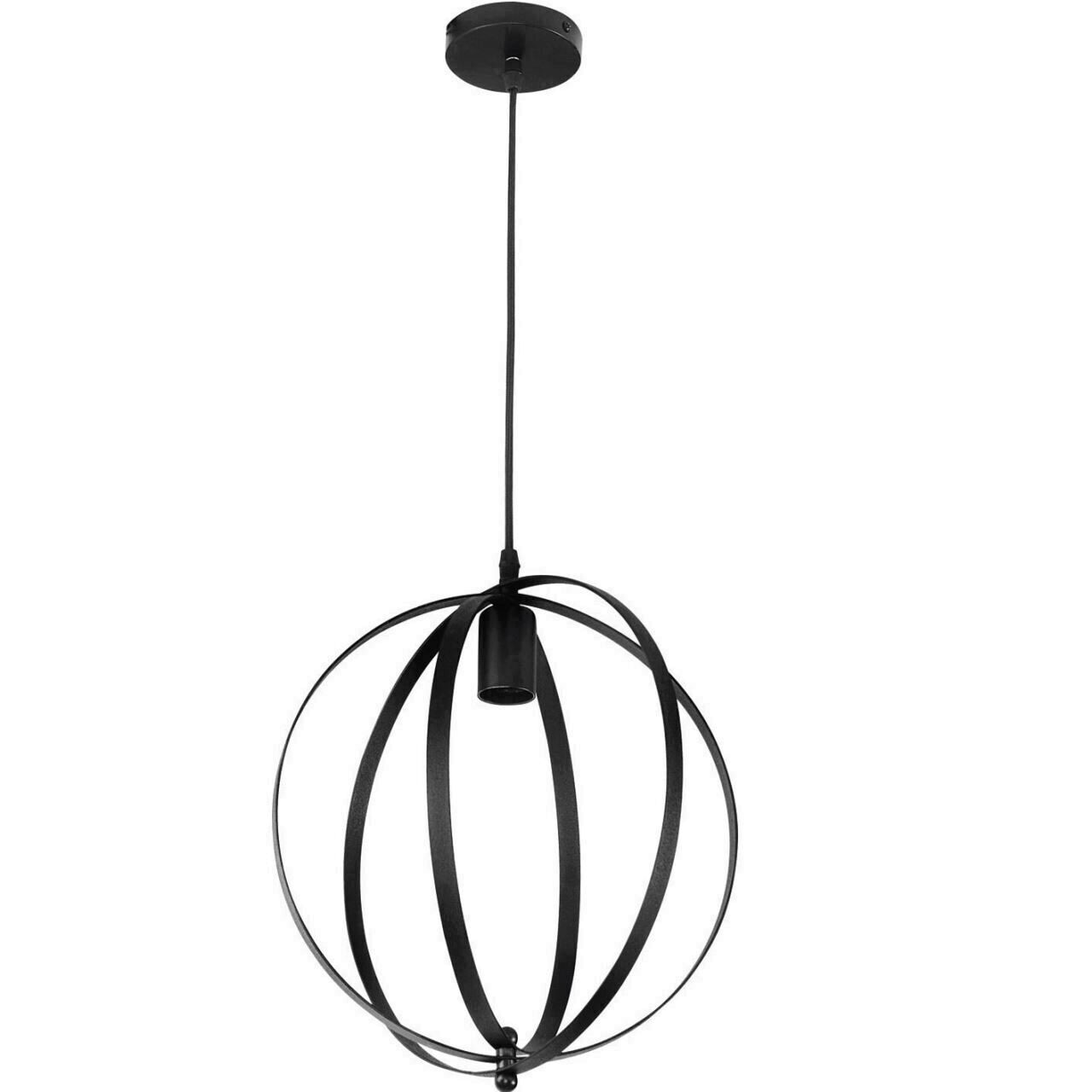 Pendul Newton Vintage, max 60W, diametru 32 cm, negru