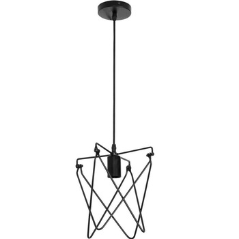 Pendul Kepler Vintage, max 60W, diametru 240 mm, negru Pendul Kepler Vintage, max 60W, diametru 240 mm, negru