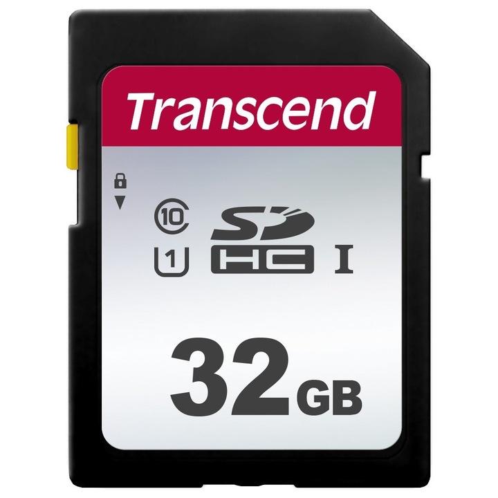 Карта памет Transcend 32GB SDHC I, UHS-I U1, read-write: up to 95MBs, 45MBs