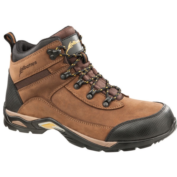 Pantofi de protectie Albatros GLOBETROTTER MID O2, Cafea, Dimensiune 45