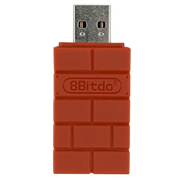 8Bitdo USB Adapter PS4, PS3, PC, Wii és Nintendo Switch számára, vezeték nélküli