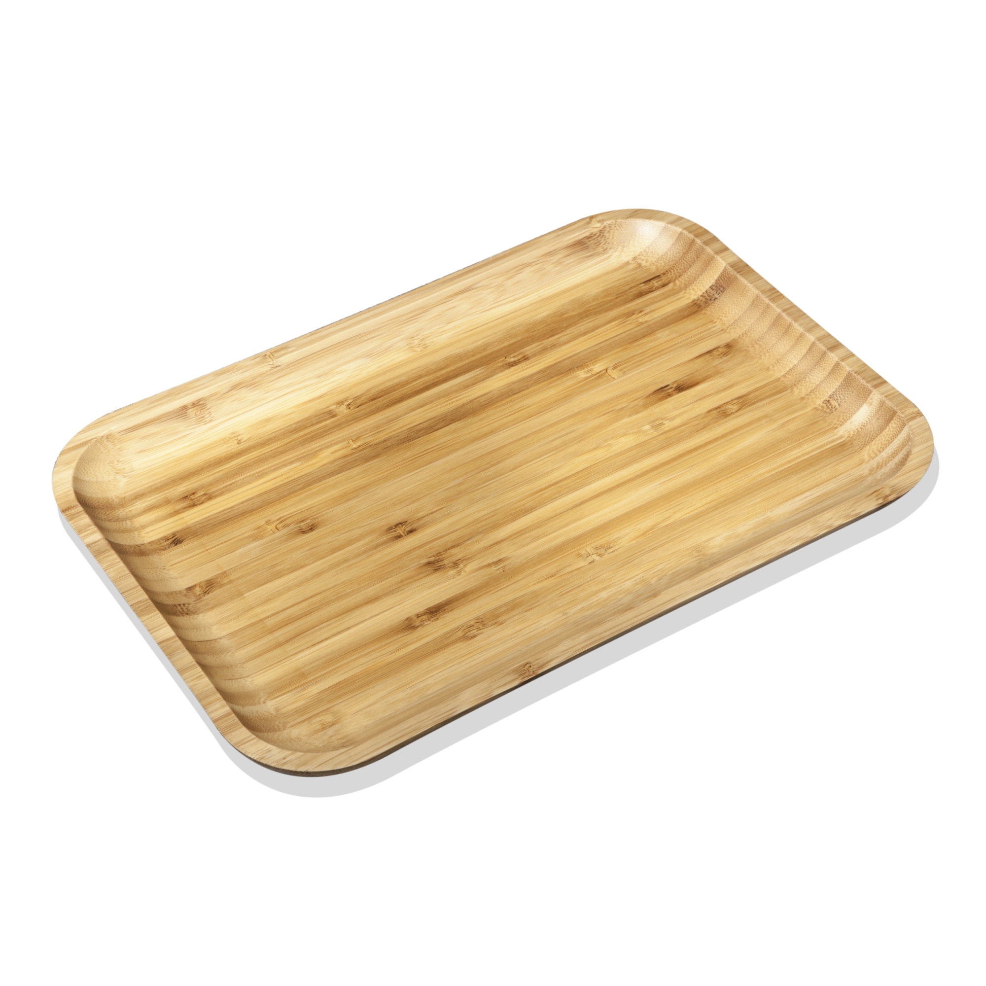 Platou/Tava aperitive/legume/friptura, Wilmax, bambus, 35.5 x 25.5 cm