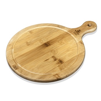 Platou/Tava pizza/friptura/aperitive, Wilmax, bambus, 46 x 35.5 cm Platou/Tava pizza/friptura/aperitive, Wilmax, bambus, 46 x 35.5 cm