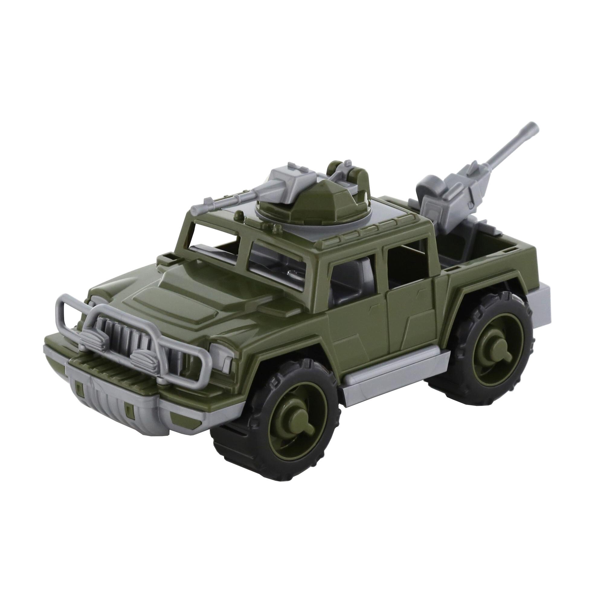 Vehicul militar de teren cu tun si mitraliera, kaki