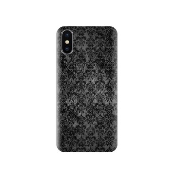 Husa Iphone X Black-Lace-Pattern Husa Iphone X Black-Lace-Pattern