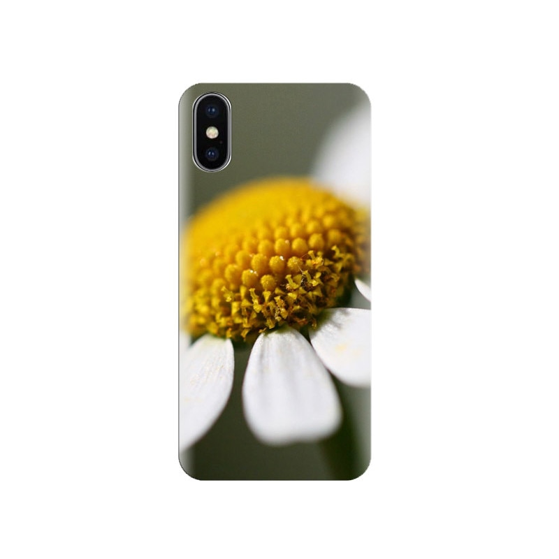 Husa Iphone X Chamomile-Flower-Macro