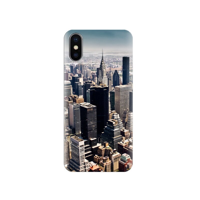 Husa Iphone X New-York-Tilt-Shift