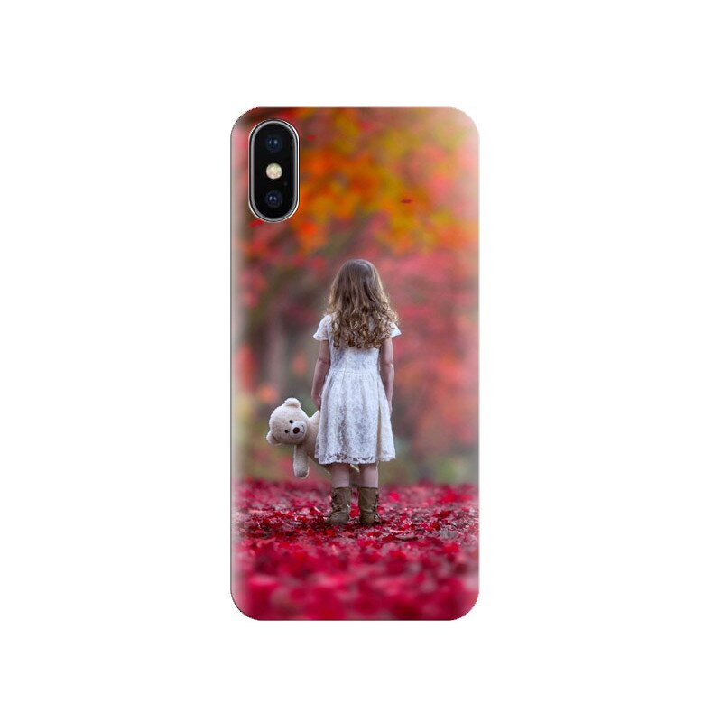 Husa Iphone X Autumn-Sad-Lonely-Little-Girl