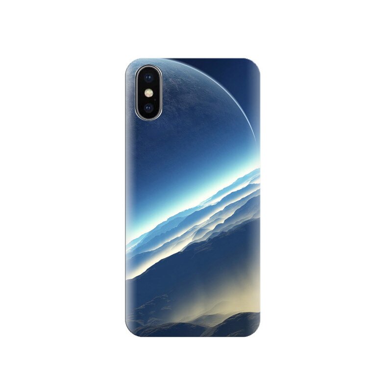 Husa Iphone X Moon-Milky-Way-Space