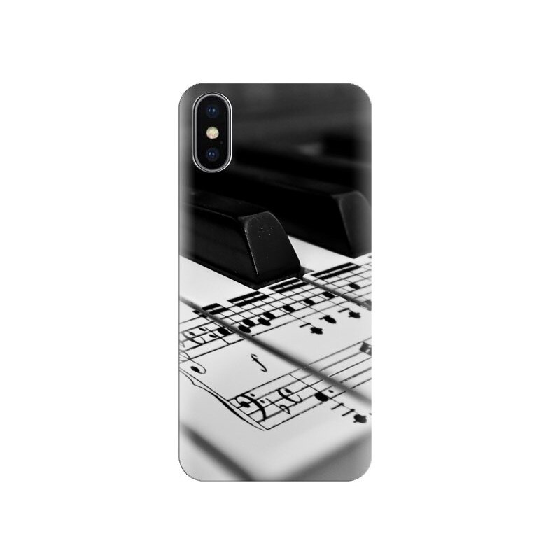 Husa Iphone X Pianos-Keyboard-And-Sheet-Music