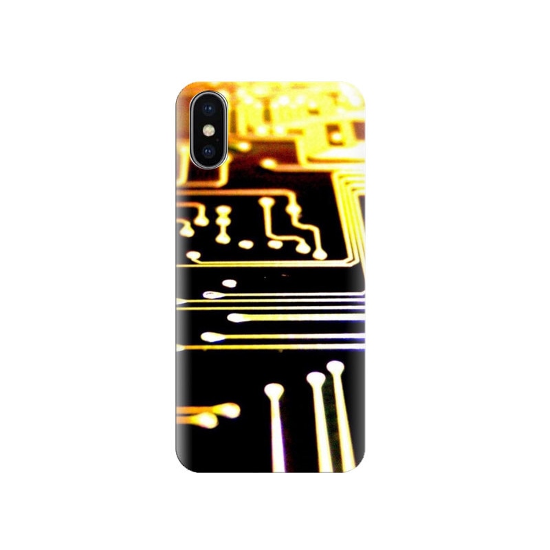 Husa Iphone X Printed-Circuit-Board-Lock