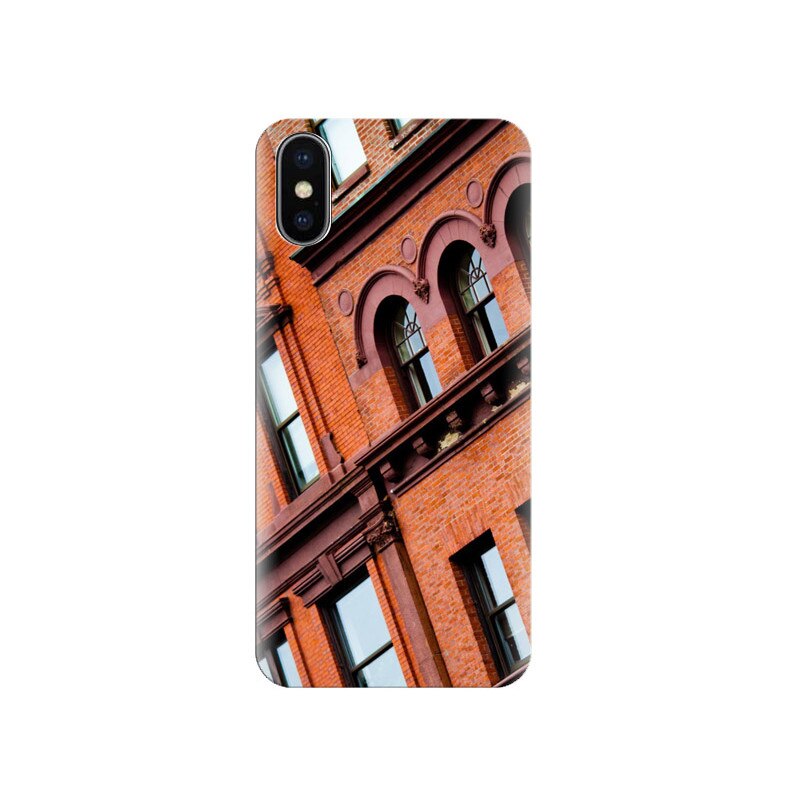 Husa Iphone X Red-Brick-Building
