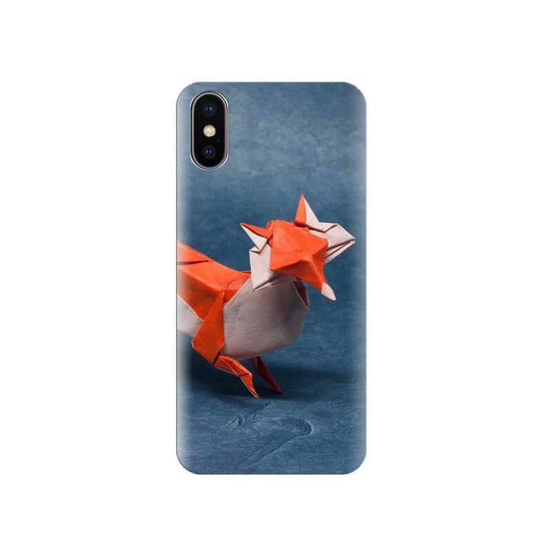 Husa Iphone X Paper-Fox-Predator