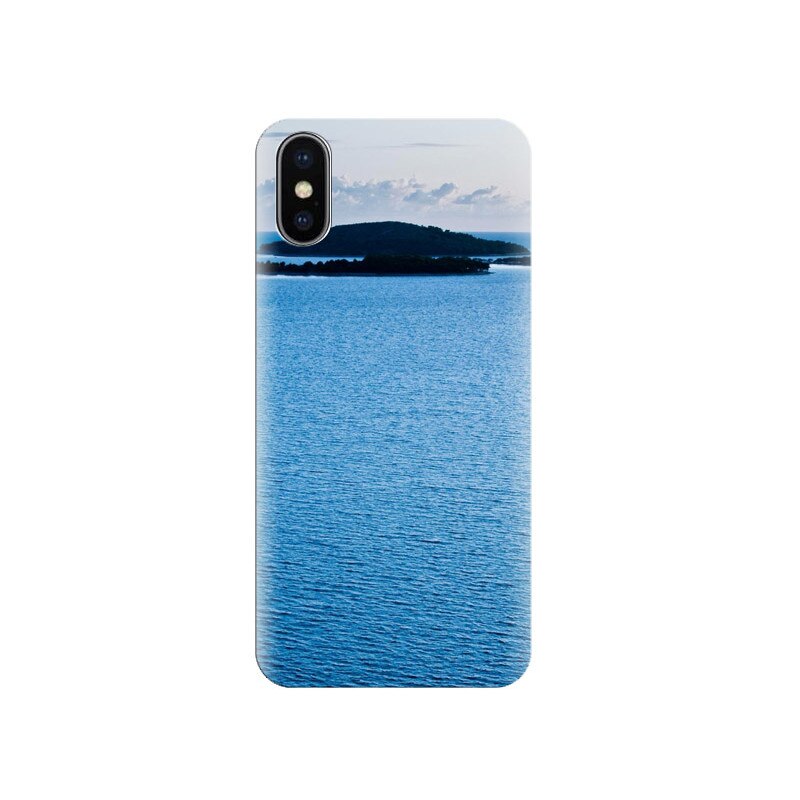 Husa Iphone X Remote-Island-Blue-Sea
