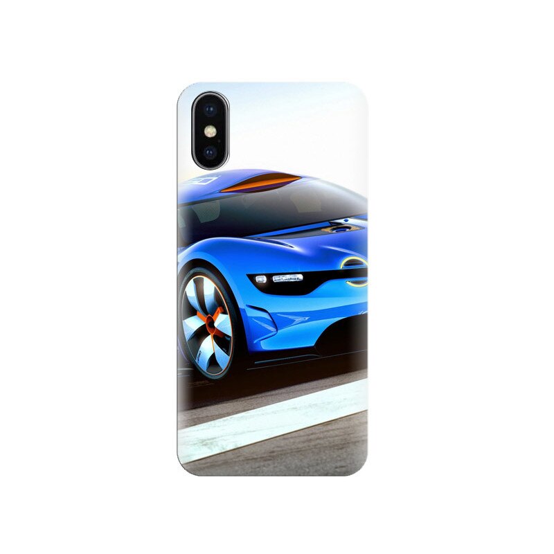 Husa Iphone X Renault-Alpine-Concept-Car-Light-Blue