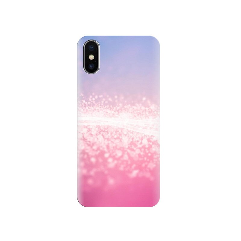 Husa Iphone X Pink-Glitter-Stardust