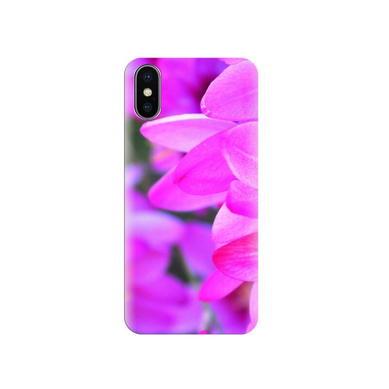 Husa Iphone X Purple-Flower-Petals-Macro