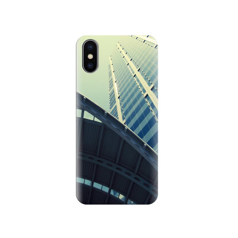 Husa Iphone X Tall-Glass-Building-Look-Up