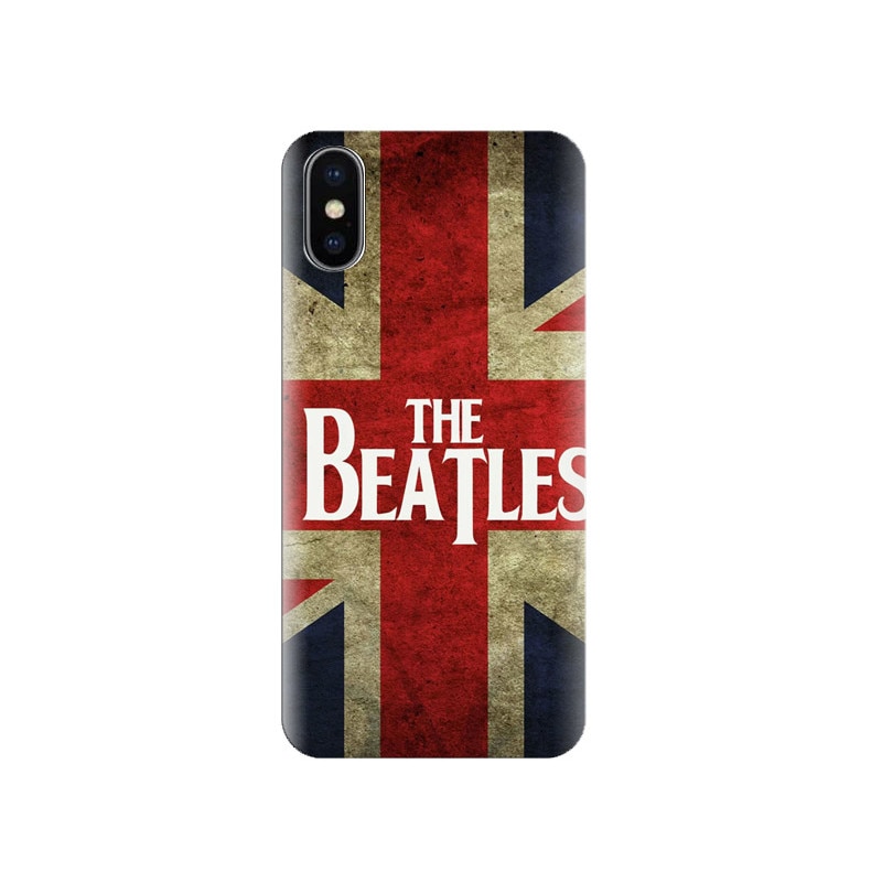 Husa Iphone X The-Beatles-Uk-Flag