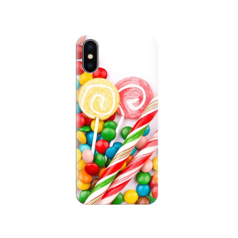 Husa Iphone X Sweet-Colorful-Candy