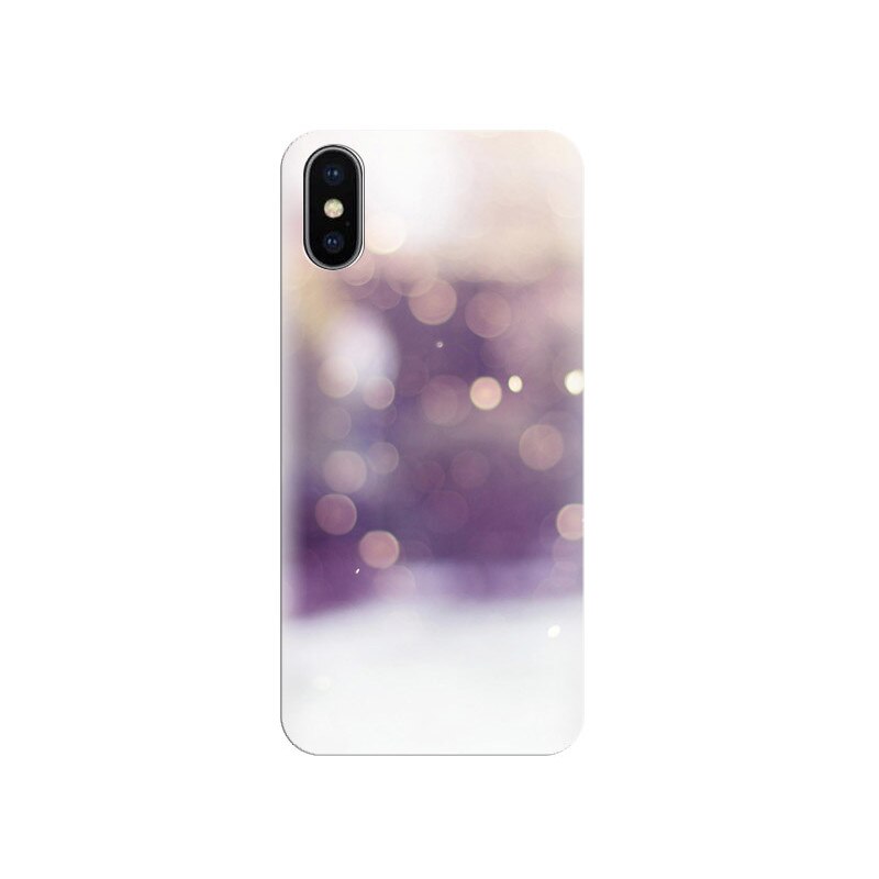 Husa Iphone X Winter-Landscape-Painting-Scenery