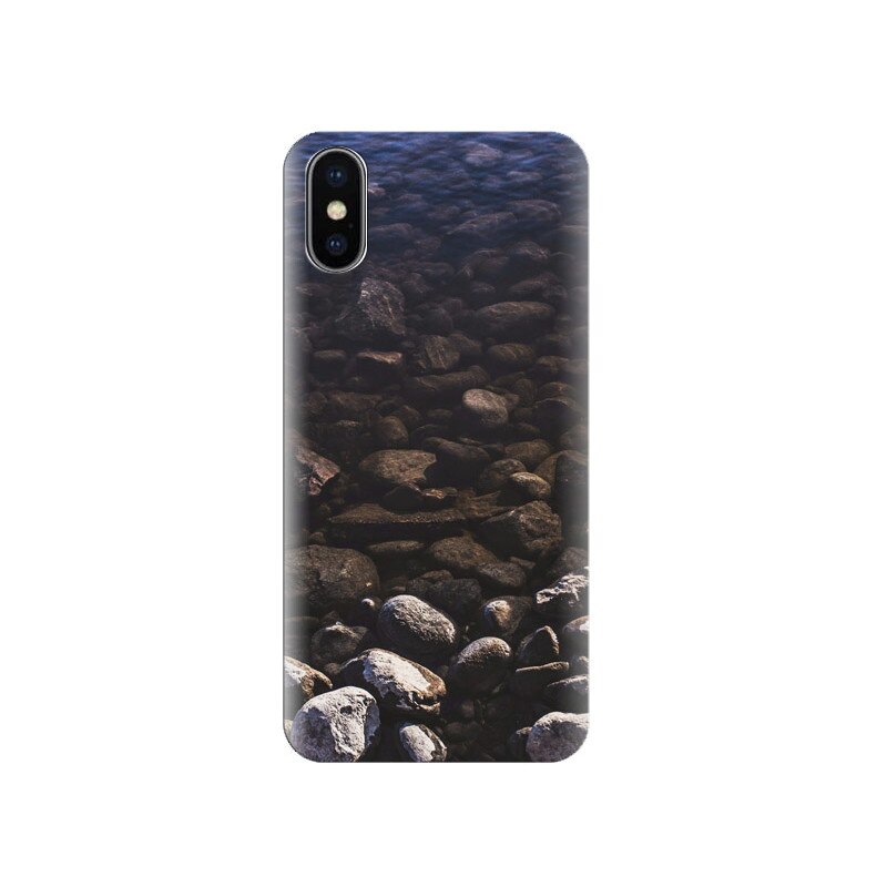 Husa Iphone X Stone-Lake-Blue-Clear-Water