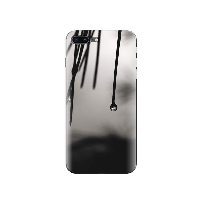 Husa Iphone 7 Plus Black White Dew Drops