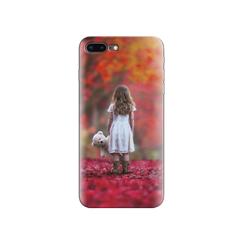 Husa Iphone 7 Plus Autumn Sad Lonely Little Girl