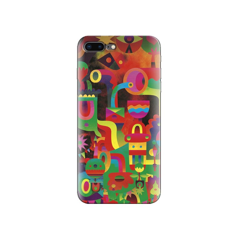 Husa Iphone 7 Plus Abstract Colorful Shapes