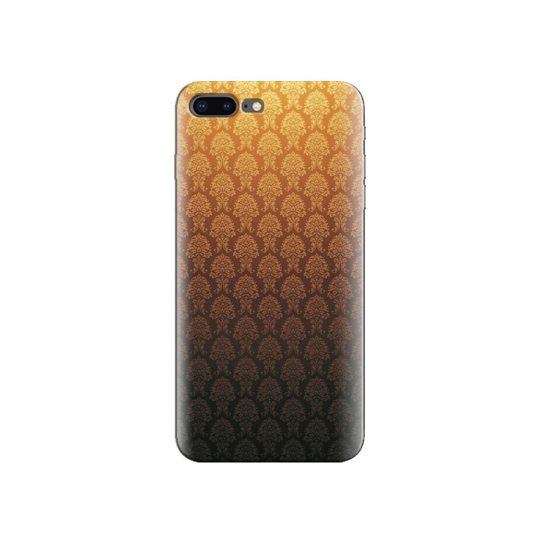 Husa Iphone 8 Brown Orange Texture Patterns