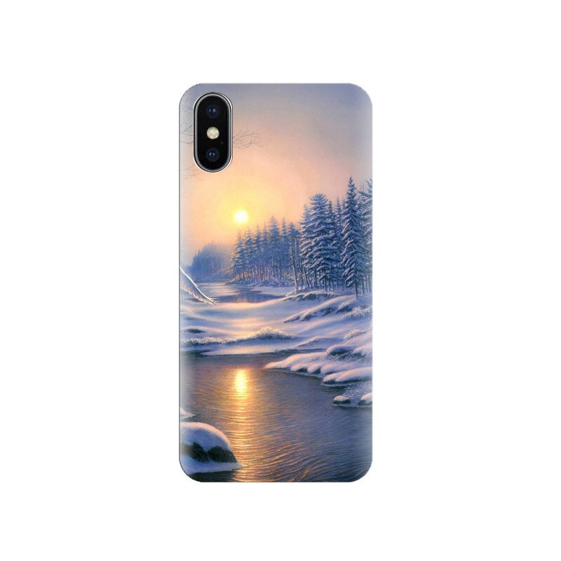 Husa Iphone X Winter-Is-Coming-John-Snow-Game-Of-Thrones-Illustration