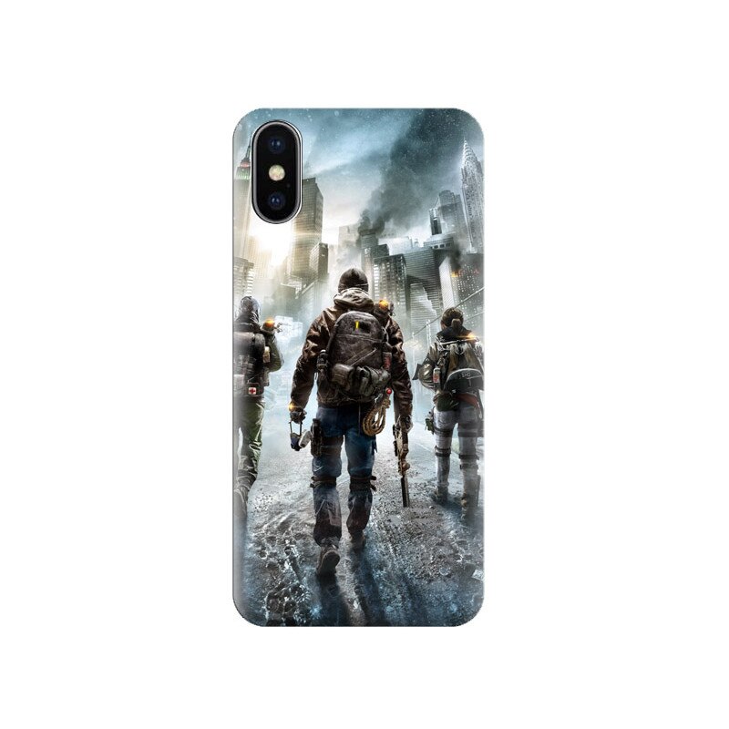 Husa Iphone X Tomb-Raider-Reborn-Wolf-Rain