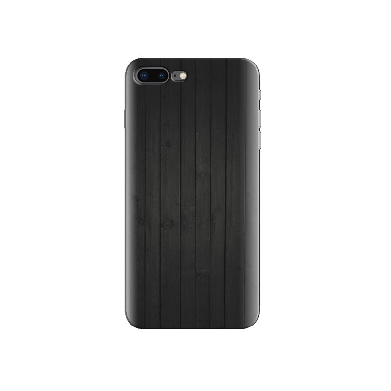 Husa Iphone 8 Black Wood Texture