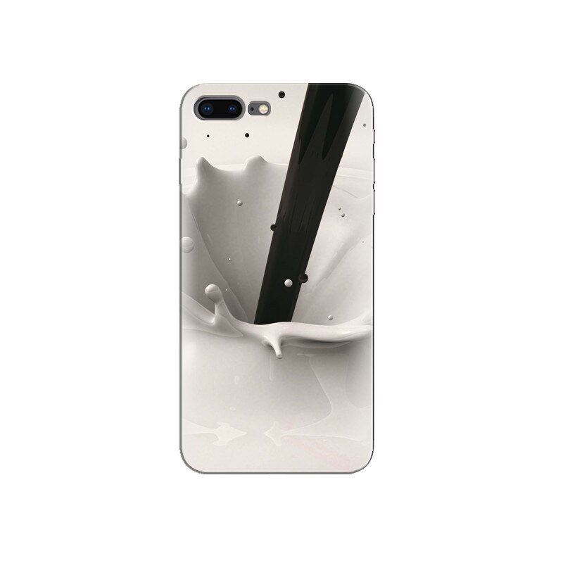 Husa Iphone 5s Black Chocolate In White Cream