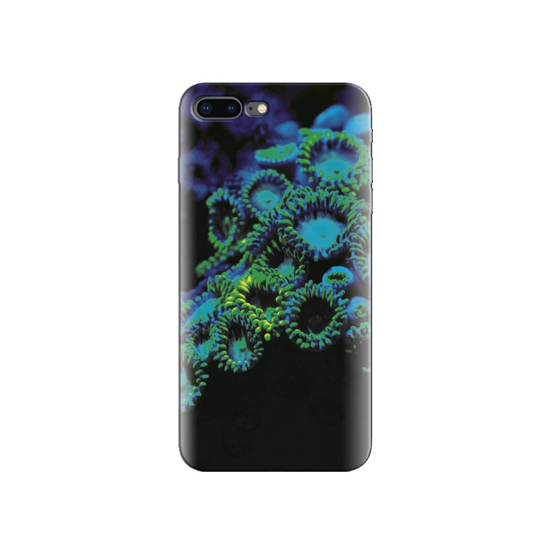 Husa Iphone 7 Plus Blue Underwater Zoanthids Coral Reef