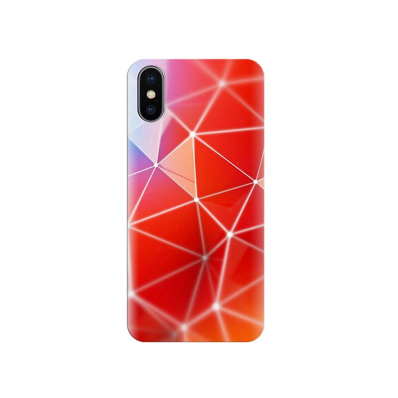 Husa Iphone X Abstract-Triangles-Colors