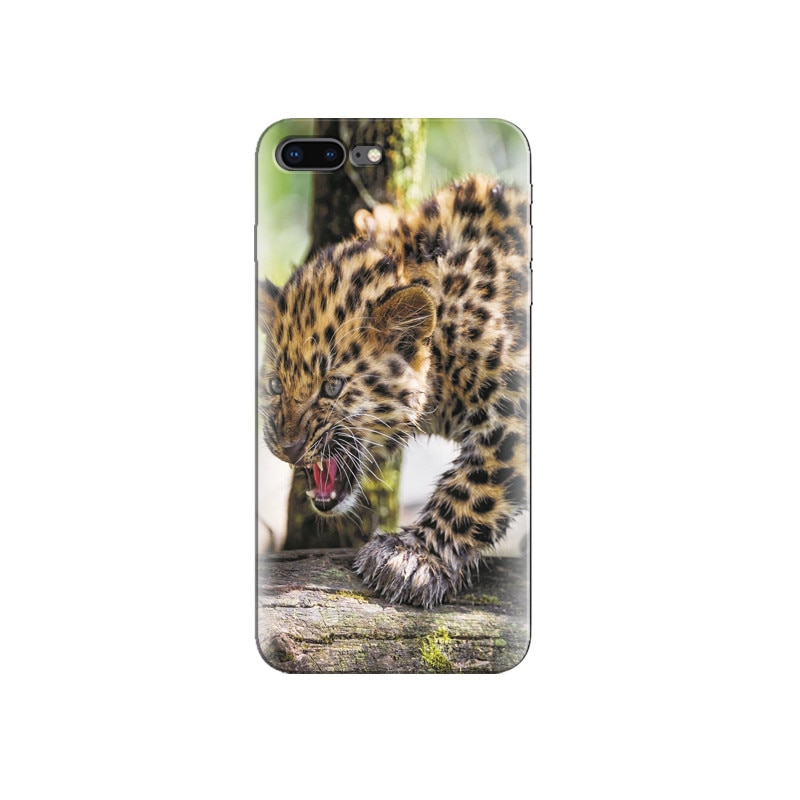 Husa Iphone 7 Plus Angry Amur Leopard
