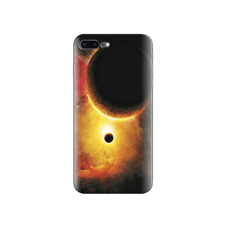 Husa Iphone 8 Burning Planets In Space