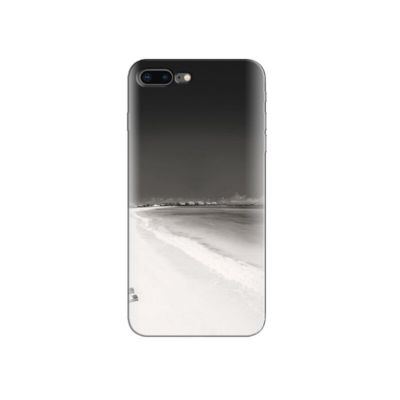 Husa Iphone 7 Plus Black And White Infrared Beach Gloomy