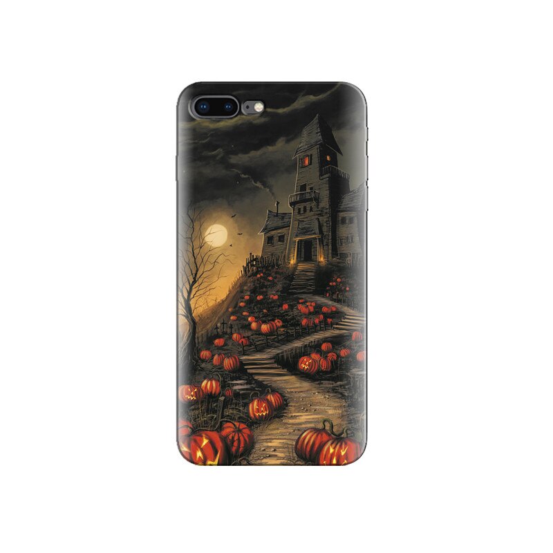 Husa Iphone 5s Halloween Haunted House Pumpkin