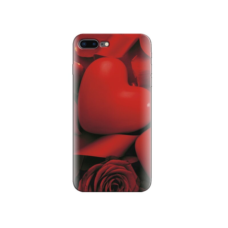 Husa Iphone 7 Plus Happy Rose Day Rose And Heart